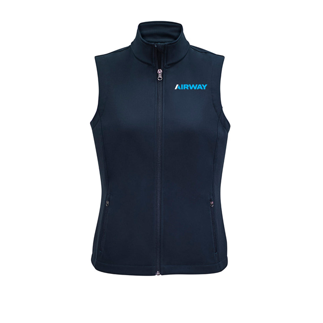 Apex Ladies Softshell Vest - NAVY