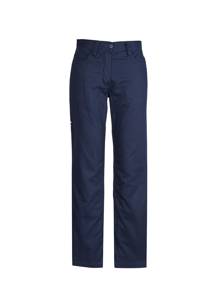 Womens Plain Utility Pant - NAVY